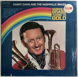 Danny Davis & The Nashville Brass : Nashville Brass Turns To Gold (LP, Album)