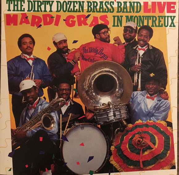 The Dirty Dozen Brass Band : Mardi Gras In Montreux, Live (LP, Album)