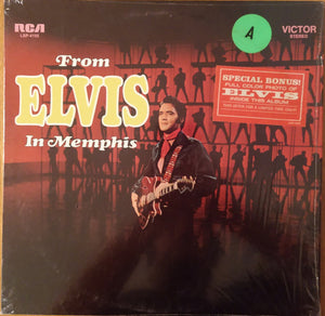 Elvis Presley : From Elvis In Memphis (LP, Album, Roc)