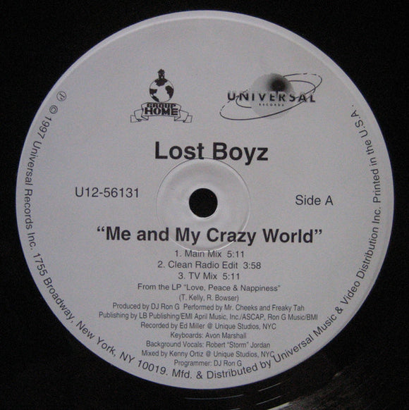 Lost Boyz : Me And My Crazy World / Summer Time (12