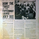 Joey Dee & The Starliters : Doin' The Twist At The Peppermint Lounge (LP, Album, Mono)