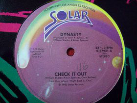 Dynasty : Check It Out (12")