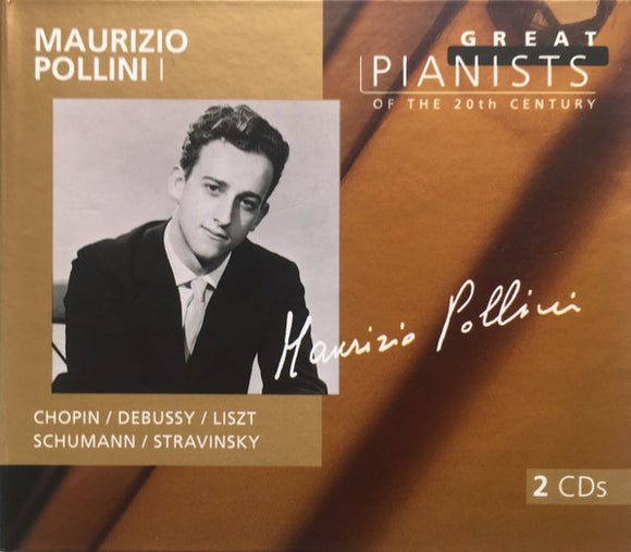 Maurizio Pollini, Frédéric Chopin, Claude Debussy, Franz Liszt, Robert Schumann, Igor Stravinsky : Great Pianists: Maurizio Pollini I (2xCD, Comp)