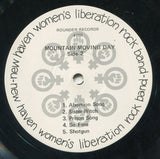 The New Haven Women's Liberation Rock Band, The Chicago Women's Liberation Rock Band : Mountain Moving Day (LP)