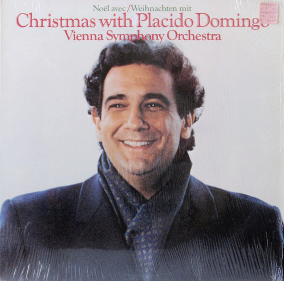 Placido Domingo : Vienna Symphony Orchestra* : Christmas With Placido Domingo (LP, Album, Car)