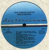 Brook Benton : This Is Brook Benton (LP, Album)