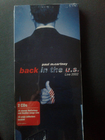 Paul McCartney : Back In The U,S. (2xCD, Album, Lon)