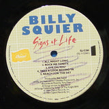 Billy Squier : Signs Of Life (LP, Album, Win)