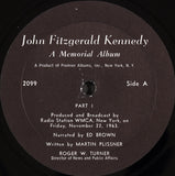 John F. Kennedy : A Memorial Album (LP, Album)