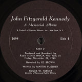 John F. Kennedy : A Memorial Album (LP, Album)