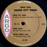 Ahmad Jamal : Naked City Theme (LP, Album, Mono, RP)