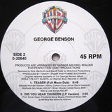 George Benson : Teaser (12")