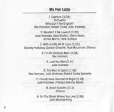 "My Fair Lady" Original Broadway Cast, Rex Harrison, Julie Andrews With Stanley Holloway Book And Lyrics By Al Lerner Music By Frederick Loewe : My Fair Lady (CD, Album, RE, RM)