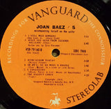 Joan Baez : 5 (LP, Album, Ora)