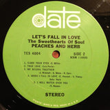 Peaches & Herb : Let's Fall In Love (LP, Album)