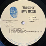 Dave Mason : Headkeeper (LP, Album, San)