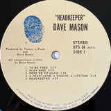 Dave Mason : Headkeeper (LP, Album, San)