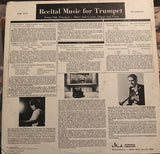 James Ode, Mary Ann Covert : Recital Music For Trumpet (LP, Album)