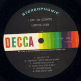 Loretta Lynn : I Like 'Em Country (LP, Album, Pin)