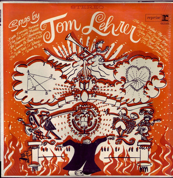 Tom Lehrer : Songs By Tom Lehrer (LP, Album, RE, Jac)