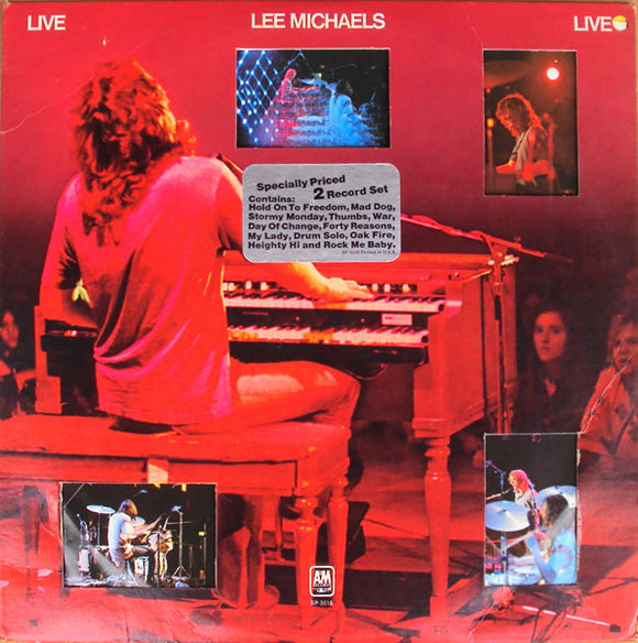 Lee Michaels : Live (2xLP, Album)