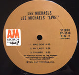 Lee Michaels : Live (2xLP, Album)