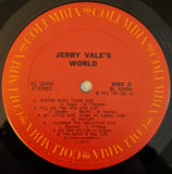 Jerry Vale : Jerry Vale's World (LP, Album, Promo)