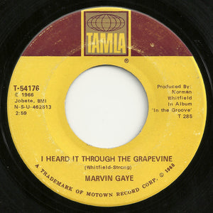 Marvin Gaye : I Heard It Through The Grapevine (7", Single, Ame)