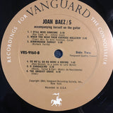 Joan Baez : 5 (LP, Album, Mono)