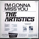 The Artistics : I'm Gonna Miss You (LP, Album)