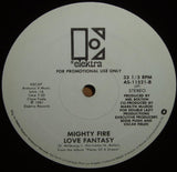 Mighty Fire : I Could Write A Love Song (12", Promo)