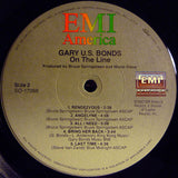 Gary U.S. Bonds : On The Line (LP, Album, Jac)