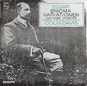 Sir Edward Elgar, The London Symphony Orchestra, Sir Colin Davis : Enigma Variationen, Cockaigne - Ouverture (LP)