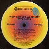 Dave Mason : Very Best Of Dave Mason (LP, Comp, Ter)