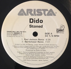 Dido : Stoned (12", Promo)