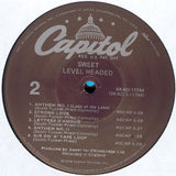 The Sweet : Level Headed (LP, Album, Gat)