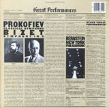 Sergei Prokofiev, Georges Bizet : Leonard Bernstein, The New York Philharmonic Orchestra : Prokofiev: Classical Symphony / Bizet: Symphony In C (LP, RE)