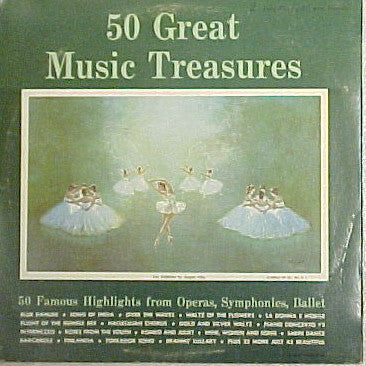 Unknown Artist : 50 Great Music Treasures (2xLP, Comp)