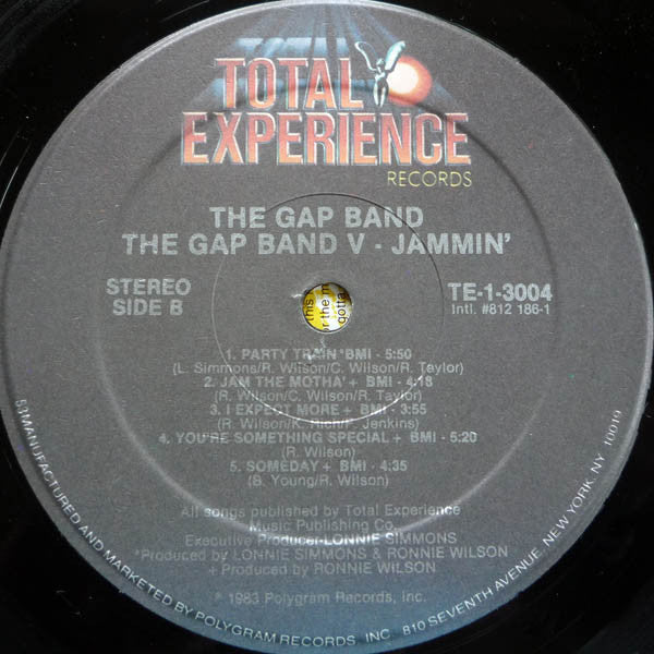 Buy The Gap Band : Gap Band V - Jammin' (LP, Album, Hau) Online