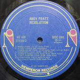 Andy Pratt : Resolution (LP, Album)