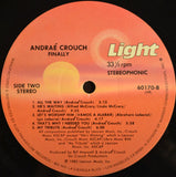 Andraé Crouch : Finally (LP, Album)