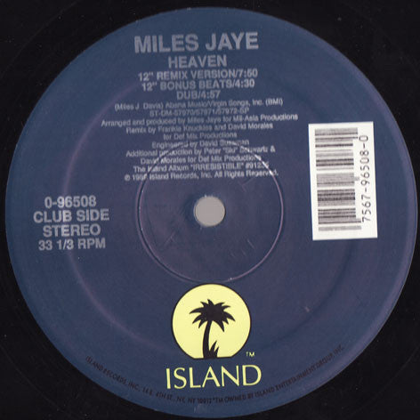 Miles Jaye : Heaven (12