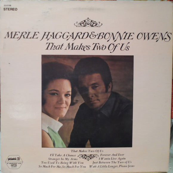 Merle Haggard & Bonnie Owens : That Makes Two Of Us (LP, Album)