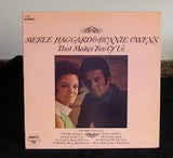 Merle Haggard & Bonnie Owens : That Makes Two Of Us (LP, Album)