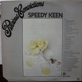 Speedy Keen* : Previous Convictions (LP, Album, Pin)