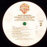 David Sanborn : Straight To The Heart (LP, Album)