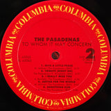 The Pasadenas : To Whom It May Concern (LP, Album)