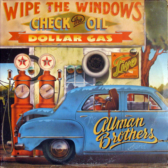 The Allman Brothers Band : Wipe The Windows, Check The Oil, Dollar Gas (2xLP, Album, Pit)