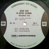 CBS Laboratories : Seven Steps To Better Listening (LP, Mono)