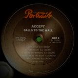 Accept : Balls To The Wall (LP, Album, Pit)